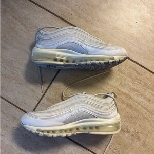 Nike White Air Max 97 Shoes Woman’s Size 8